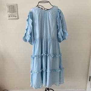 RACHEL PARCELL POWDER BLUE DRESS